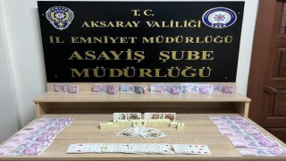 Aksaray polisinden kahvehanelere kumar baskını