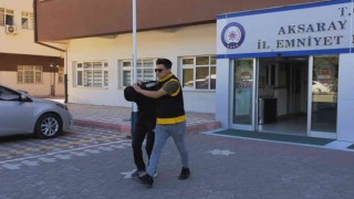 Aksarayda 10 ayrı hırsızlık olayının 4 şüphelisi tutuklandı