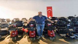 Akülü engelli araçları Çarşamba için yola çıktı