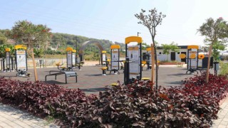 Alanyada çocuklar için yeşil alanlar artmaya devam ediyor
