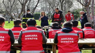 Ankara İtfaiyesi yenilenen güçlü kadrosu ile başkentlilerin yanında