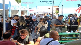 Antalyada ‘Food Fest alanına yoğun ilgi