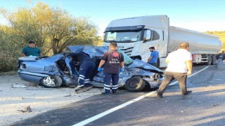 Antalyada trafik kazası 4 Ölü, 1 Yaralı