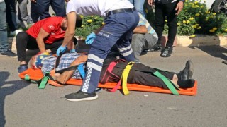 Antalyada yürekleri ağza getiren kaza