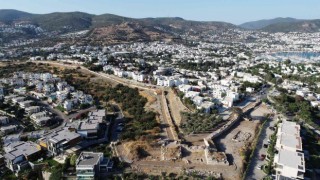 Antik Halikarnassos sur duvarları turizme kazandırıldı