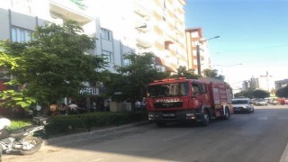 Apartman dairesinde çıkan yangında bir kişi dumandan etkilendi