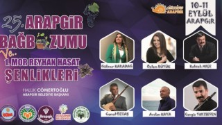 Arapgir hafta sonu şenlenecek