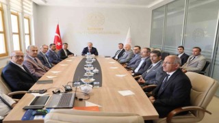 ARGE değerlendirme toplantısı Vali Epcimin başkanlığında gerçekleşti