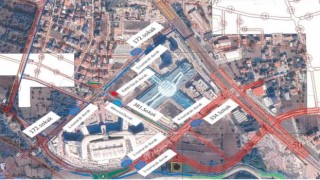 Atatürk Şehir Hastanesi bölgesine çalışan otobüslere trafik düzenlemesi