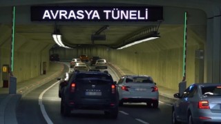 Avrasya Tünelinde 67 bin 982 araç ile günlük araç geçişi rekoru kırıldı
