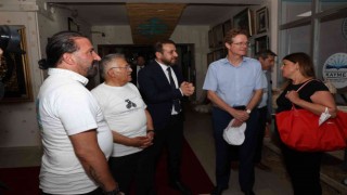 Avrupalı misafirler KAYMEKin sergisini gezdi
