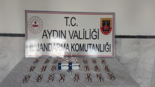 Aydında 342 adet sentetik hap ele geçirildi