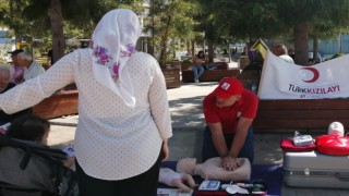 Aydında ilkyardımın önemine dikkat çekildi