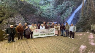 Aydınpınar Şelalesinin misafiri oldular