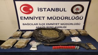 Bağcılarda uyuşturucu operasyonu: 7 kilo bonzai ele geçirildi