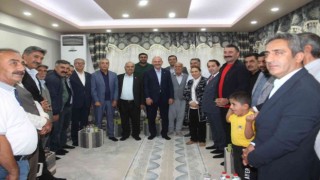 Bakan Soylu, Alparslan, Fatih Sultan Mehmet ve Tayyip isimlerinin olduğu eve ziyarette bulundu