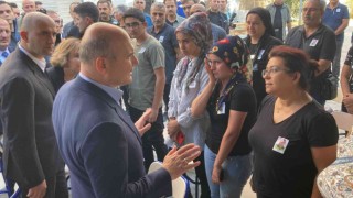 Bakan Soylu, Mersin şehidi polis Sedat Gezer için düzenlenen törende konuştu