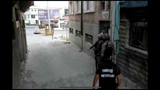 Bakan Soylunun yönettiği operasyon kamerada