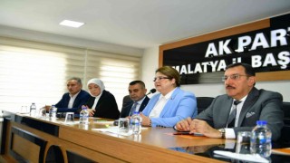 Bakan Yanık Malatyada temaslarda bulunuyor