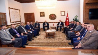 Bakan yardımcıları Yumaklı ve Turagaydan Kastamonu Valiliğine ziyaret
