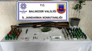 Balıkesirde kilo ile uyuşturucu ele geçirildi