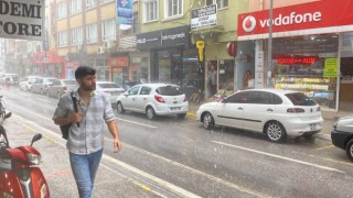 Balıkesirde kısa süreli sağanaklar