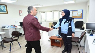 Başkan Aktaş, zabıtanın 196ıncı yılını telsizle kutladı