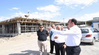 Başkan Altay Akşehir hayvan barınağı ve bakımevi inşaatını inceledi