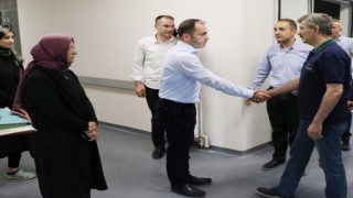 Başkan Altınsoy, Sultanhanı Devlet Hastanesi inşaatını inceledi