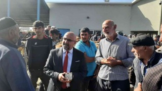 Başkan Altun Hayvan Pazarında