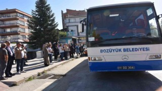 Başkan Bakkalcıoğlu öğrencileri kampa uğurladı