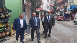 Başkan Başol, ILBANK Bölge Müdürü Kara ile çalışmaları yerinde inceledi