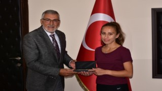 Başkan Bozkurt, Avrupa ikinciliğini kutladı