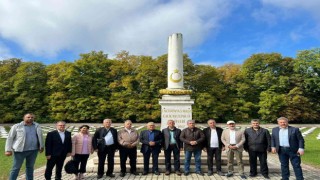 Başkan Büyükkılıç, Galiçya Cephesi Türk Şehitliğini ziyaret etti, TBMM Başkan Şentop ile görüştü