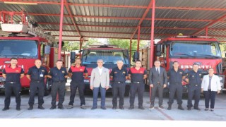 Başkan Oktaydan itfaiyecilere teşekkür