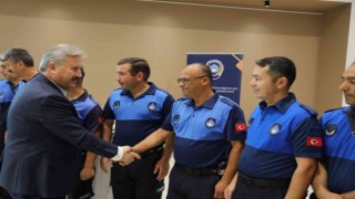 Başkan Palancıoğlu, belediye zabıtaları ile bir araya geldi