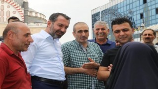 Başkan Şerifoğulları, Kapalı Çarşı ve 15 Temmuz Demokrasi Meydanındaki çalışmaları inceledi