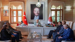 Başkan Vekili Subaşı Ahilik Haftası dolayısıyla konuklarını ağırladı