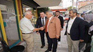 Başkan Vural, milletvekili Subaşı ile birlikte esnaflarla buluştu