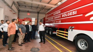 Başkan Yalçın: “Kayseri OSB İtfaiyesi 7/24 hazır”