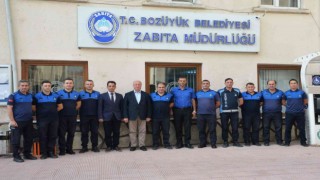 Başkan yardımcılarından Zabıta Teşkilatına ziyaret
