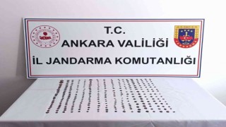 Başkentte tarihi eser kaçakçılarına darbe: 315 sikke ele geçirildi