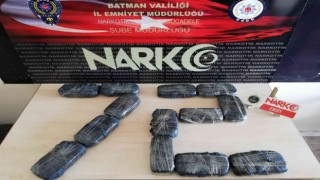 Batmanda 10 kilo uyuşturucu ele geçirildi