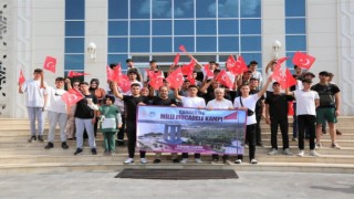 Battalgazili gençler milli mücadele kampına uğurlandı
