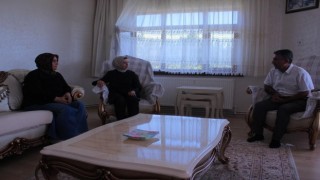 Bayan Kaymakamdan ilk ziyaret şehit ailesine