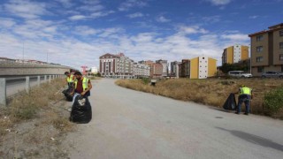 Bayburt Belediyesinin çevre çalışmaları hızla devam ediyor