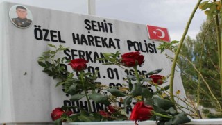 Bayburtlu şehit özel harekât polisi sene-i devriyesinde unutulmadı