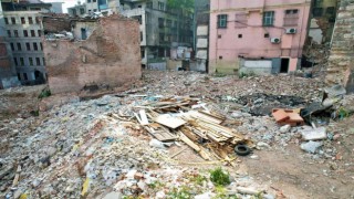 Beyoğlunda 3 sokaktaki 29 binanın yıkımı tamamlandı