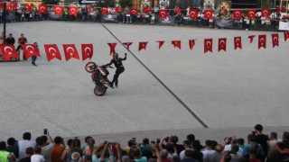 Bigada motosiklet festivali düzenlendi