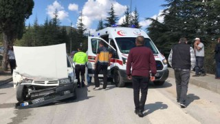 Bilecikte yaşanan trafik kazasında 1 kişi yaralandı